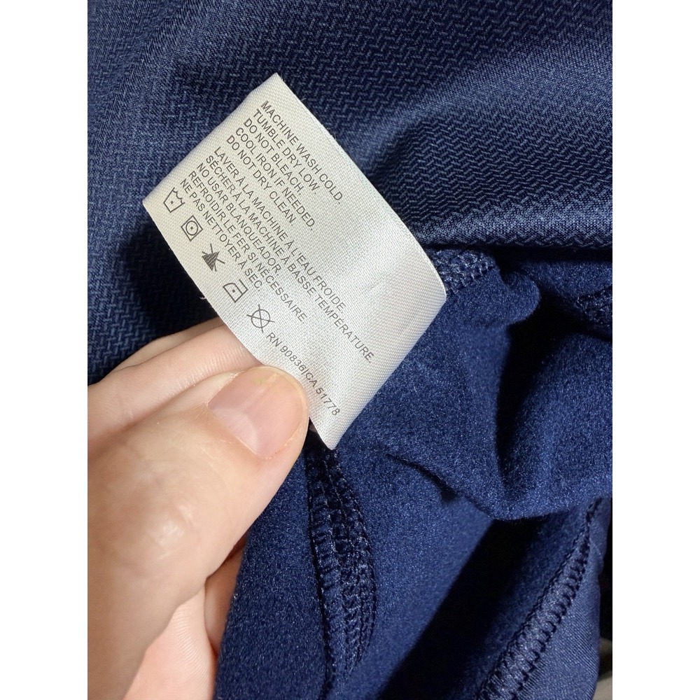 Eddie Bauer Jacket Mens Quarter Zip Performance Fleece Pullover TEGNA EB234 - Picture 7 of 9